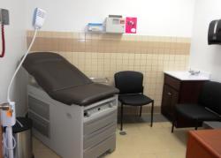 New triage room in the St. Thomas East End Medical Center's expansion area.